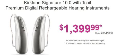 Costcos Kirkland Signature 10.0 Hearing Aid — KS10